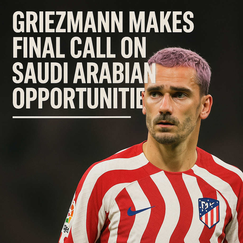 Griezmann Makes Final Call on Saudi Arabian Opportunities