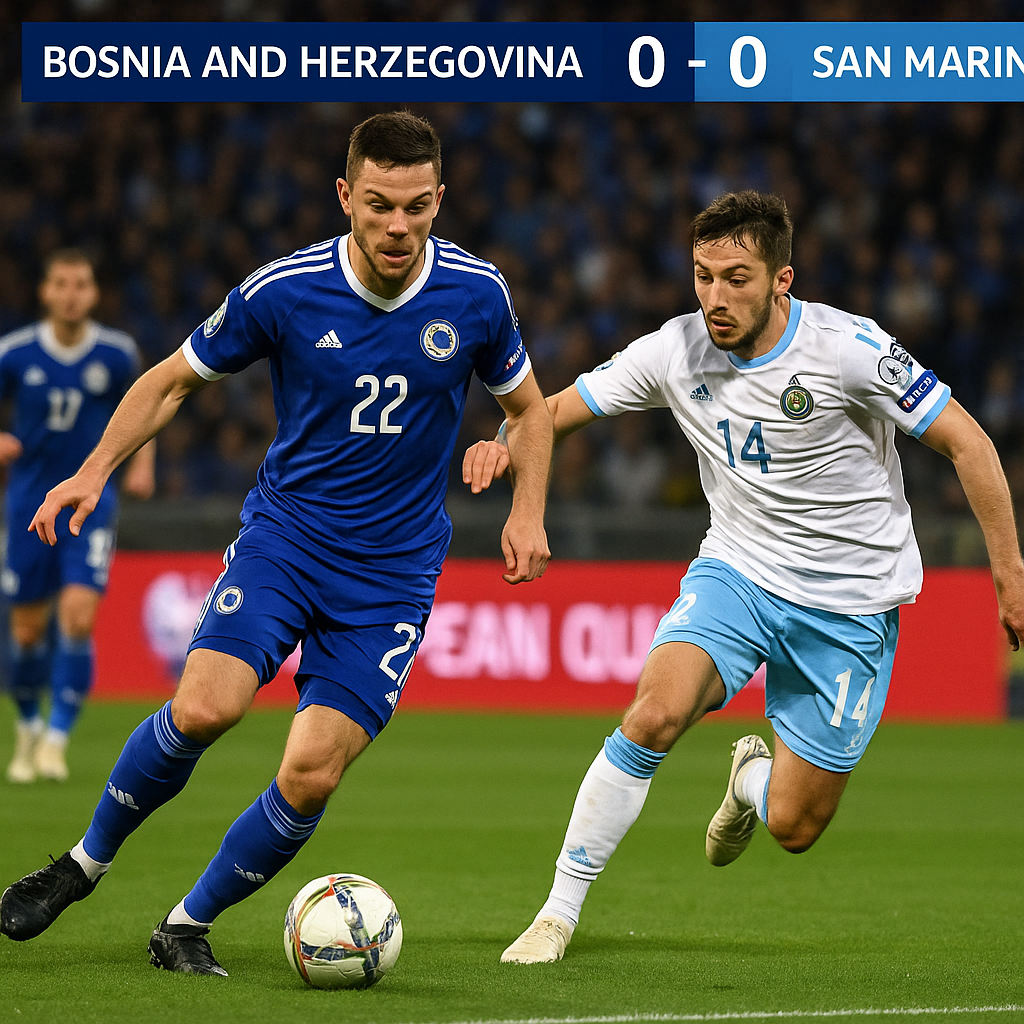 Bosnia and Herzegovina vs San Marino live