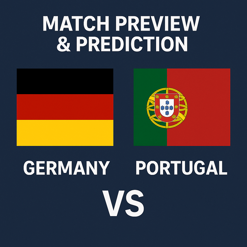 UEFA Nations League, Germany vs Portugal, semi-final prediction, international football, Cristiano Ronaldo, Florian Wirtz, Munich, Allianz Arena, European football
